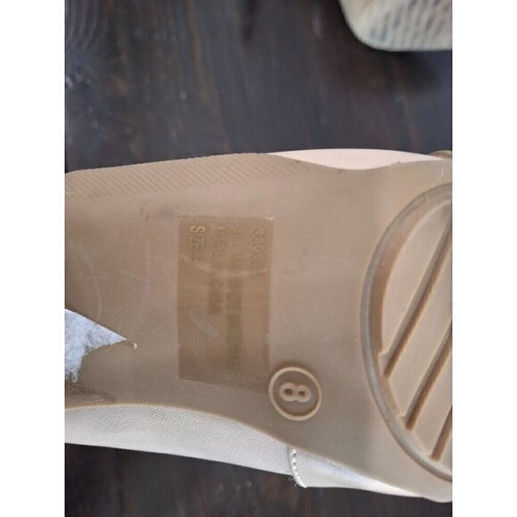 Charlotte Russe Beige Front Zip Ankle Bootie/NWOB (Floor Sample), Sz. 8 - Picture 8 of 9